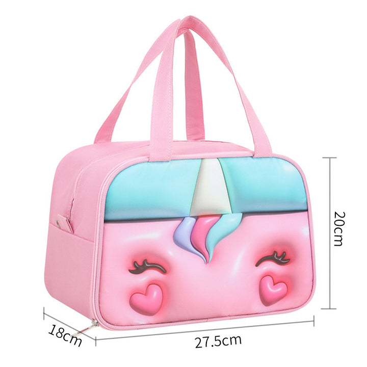 Isolierte Lunch-Tasche mit lustigem Pinguin-Design
