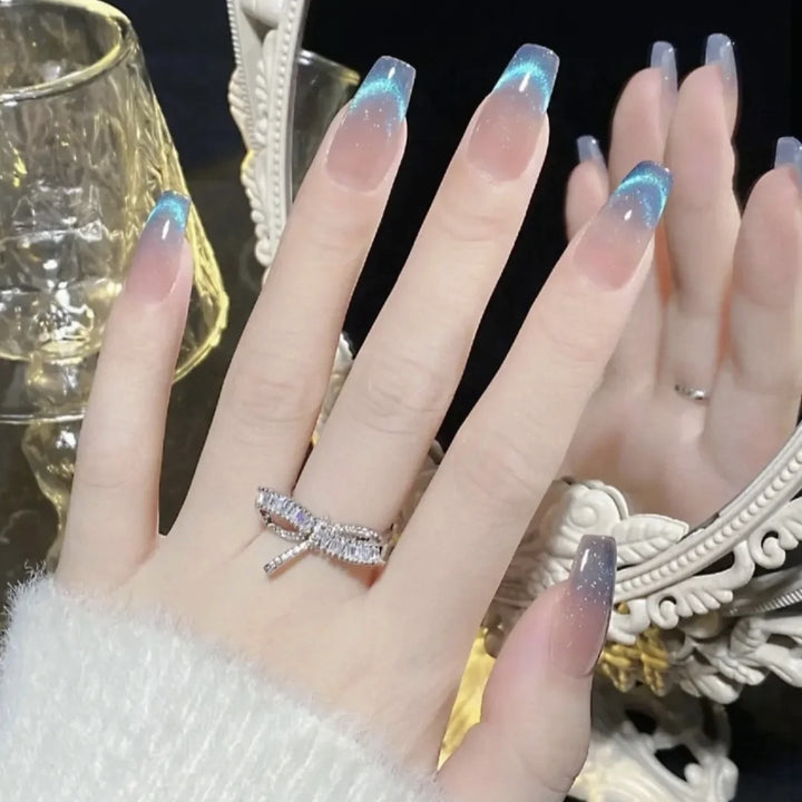 Gradient Ombre Press-On Nail Set