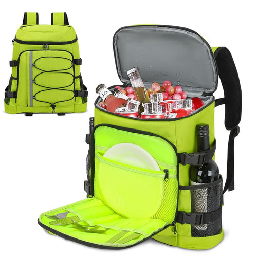 Isolierte Picknick-Rucksack mit Stauraumfächern Karnz
