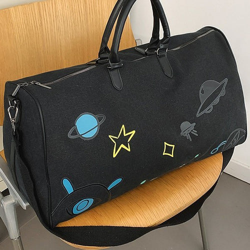 Stylische Canvas Reise-Duffel