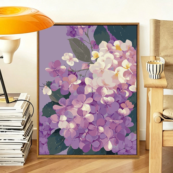 Floral Art Leinwanddruck Karnz