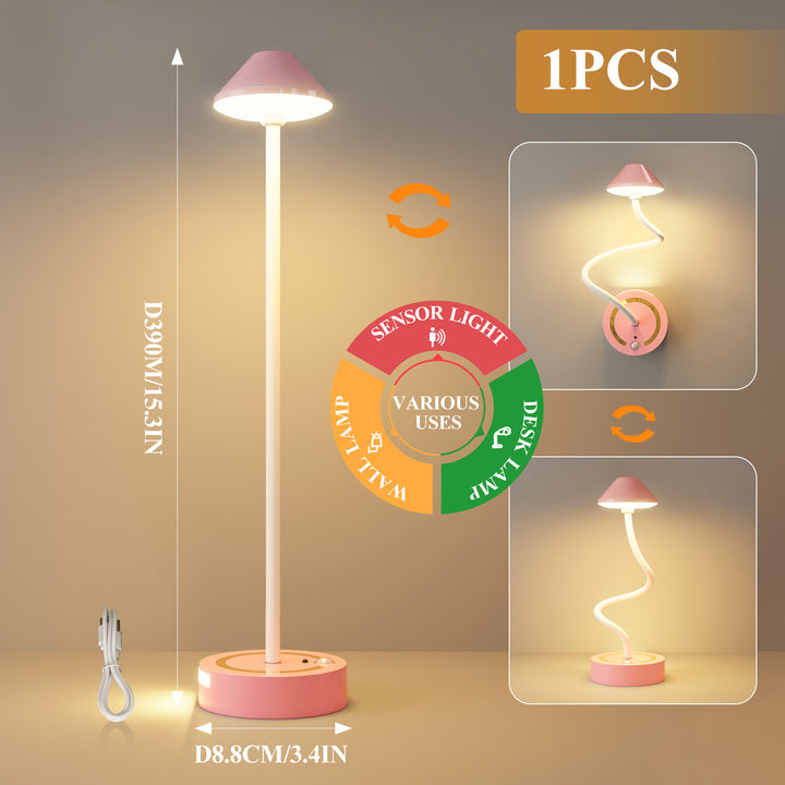 Vielseitige Sensor-LED-Schreibtisch- und Wandleuchte