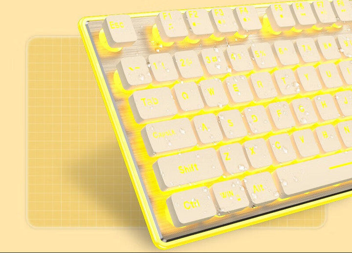 Vintage-inspirierte mechanische Tastatur Karnz