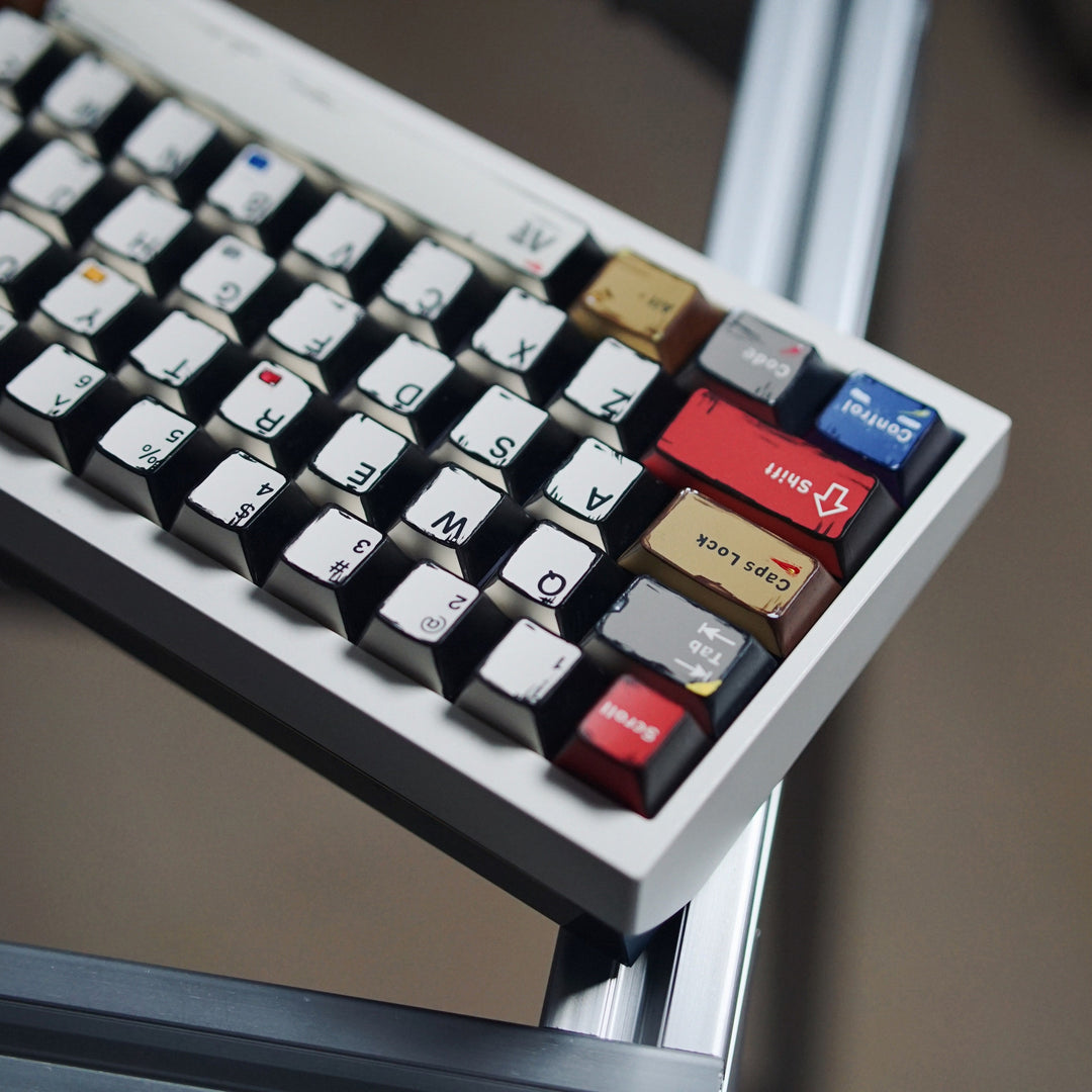 Retro-Themen Benutzerdefinierte Mechanische Tastatur Karnz