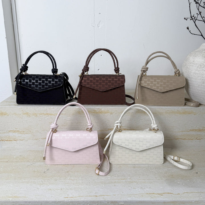 Elegante monogrammierte Handtasche Karnz