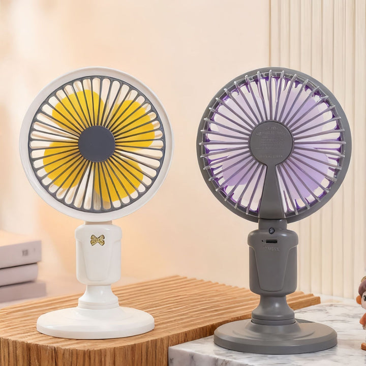 Damen Tragbarer Tischventilator mit flexibler Neigetechnologie und stilvollem Design Karnz