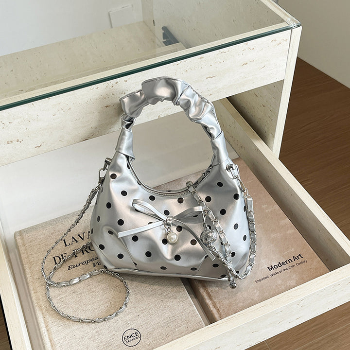 WoChic Punktmuster Handtasche Karnz