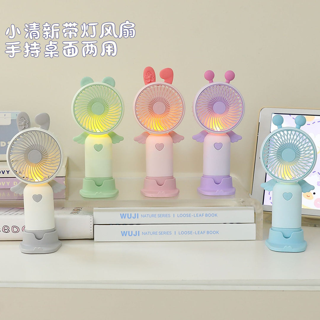 Damen tragbarer Handventilator mit süßem Tierdesign Karnz