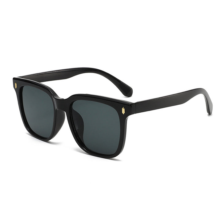 Damen elegante rechteckige Sonnenbrille Karnz