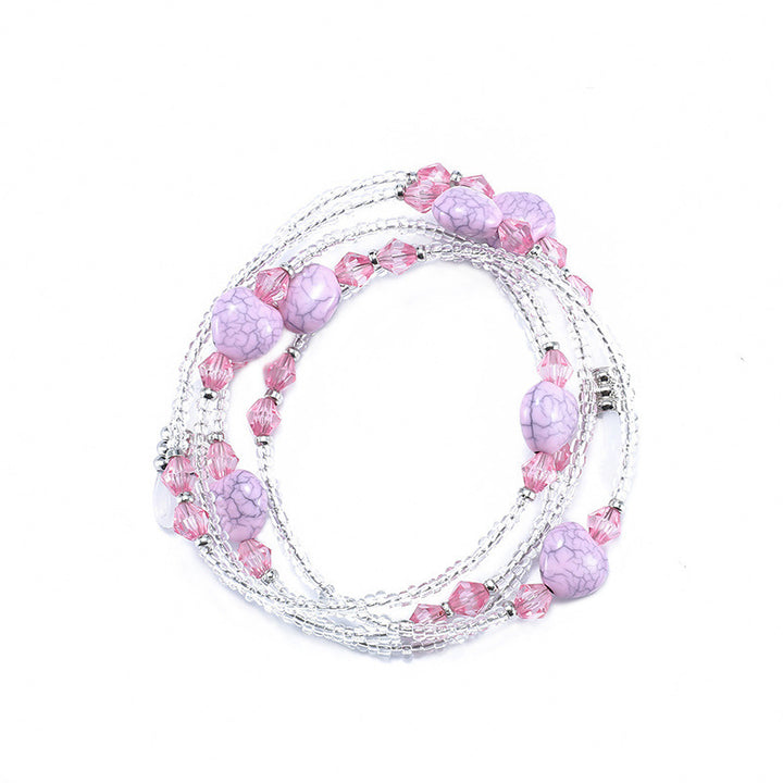 Elegante perlenbesetzte Brillenband Karnz