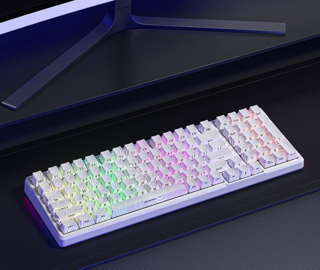 RGB Hintergrundbeleuchtete Mechanische Gaming-Tastatur mit Anpassbarer Tastenprogrammierung Karnz