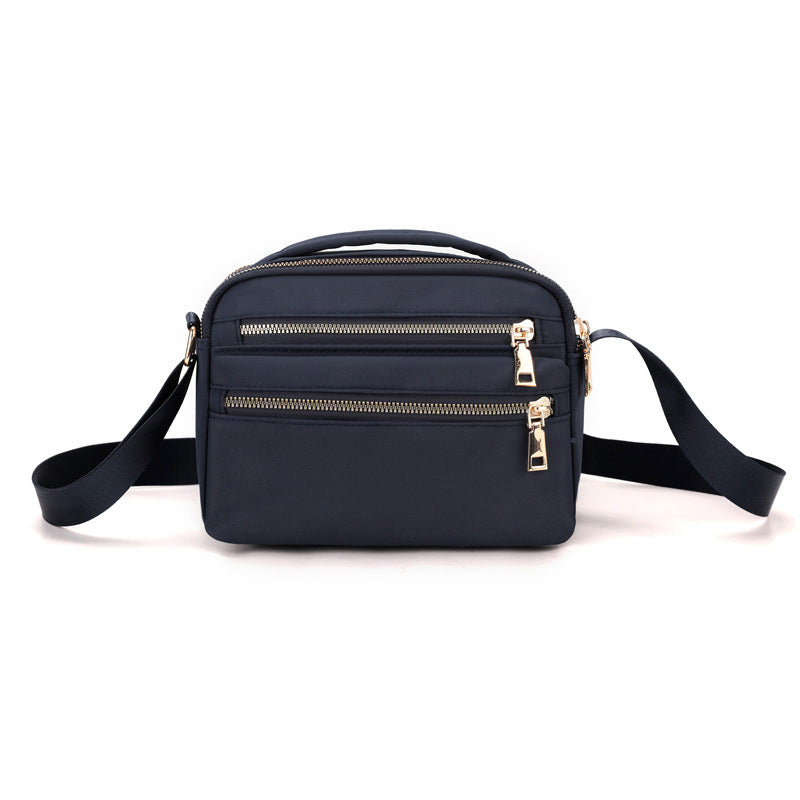 Multi-Reißverschluss-Crossbody-Organizer-Tasche Karnz