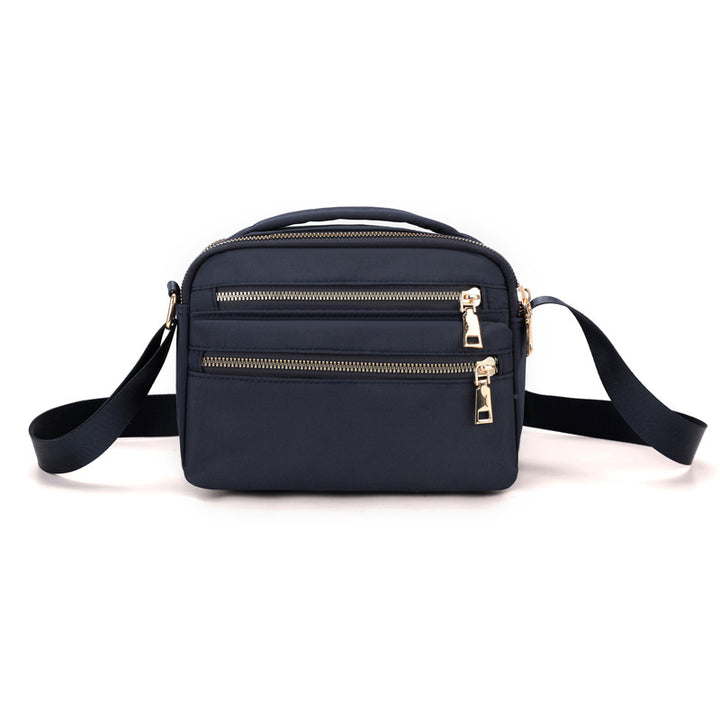 Multi-Reißverschluss-Crossbody-Organizer-Tasche Karnz