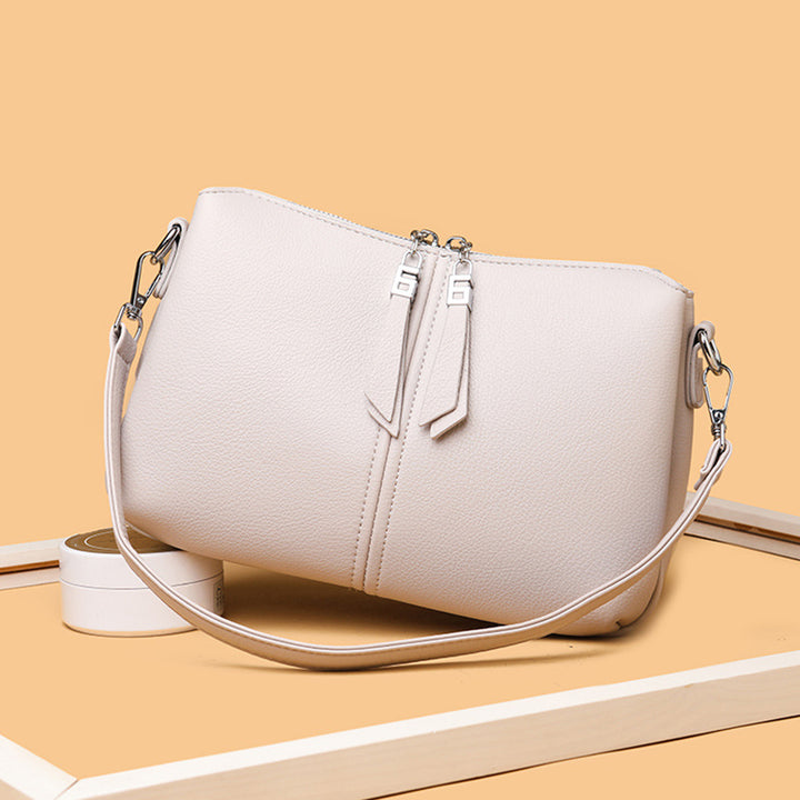 Elegante Strukturierte Schultertasche Karnz