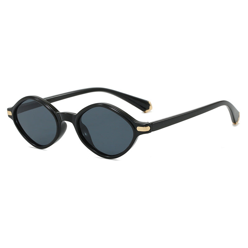 Damen modische Sonnenbrille mit einzigartigem Design und hochwertigem Metallrahmen Karnz