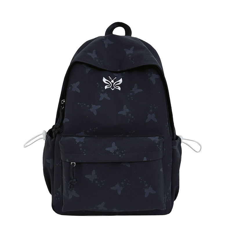 Stylischer Schmetterlingsdruck-Rucksack
