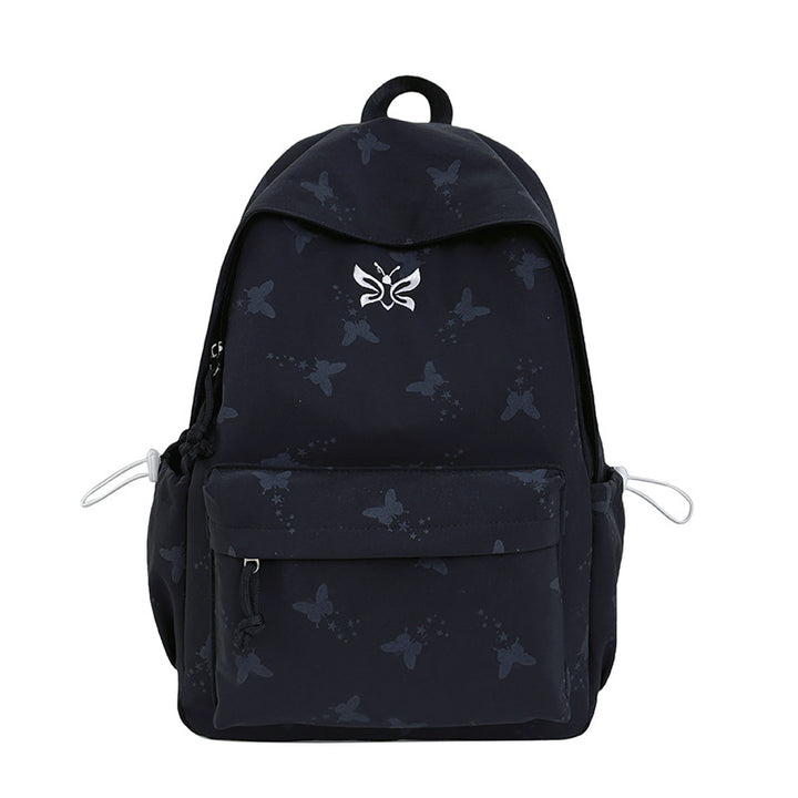 Stylischer Schmetterlingsdruck-Rucksack