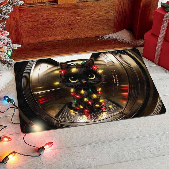 Dekorativer Weihnachtsfußmatte