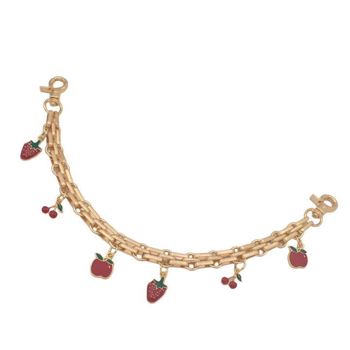 Verspieltes Obst Charm Armband Karnz