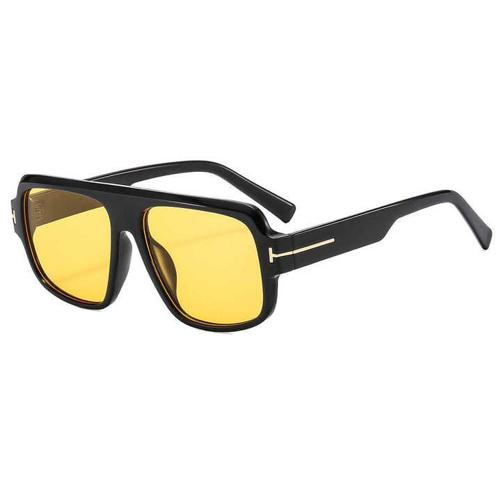 Overgroße Schild-Sonnenbrille Karnz