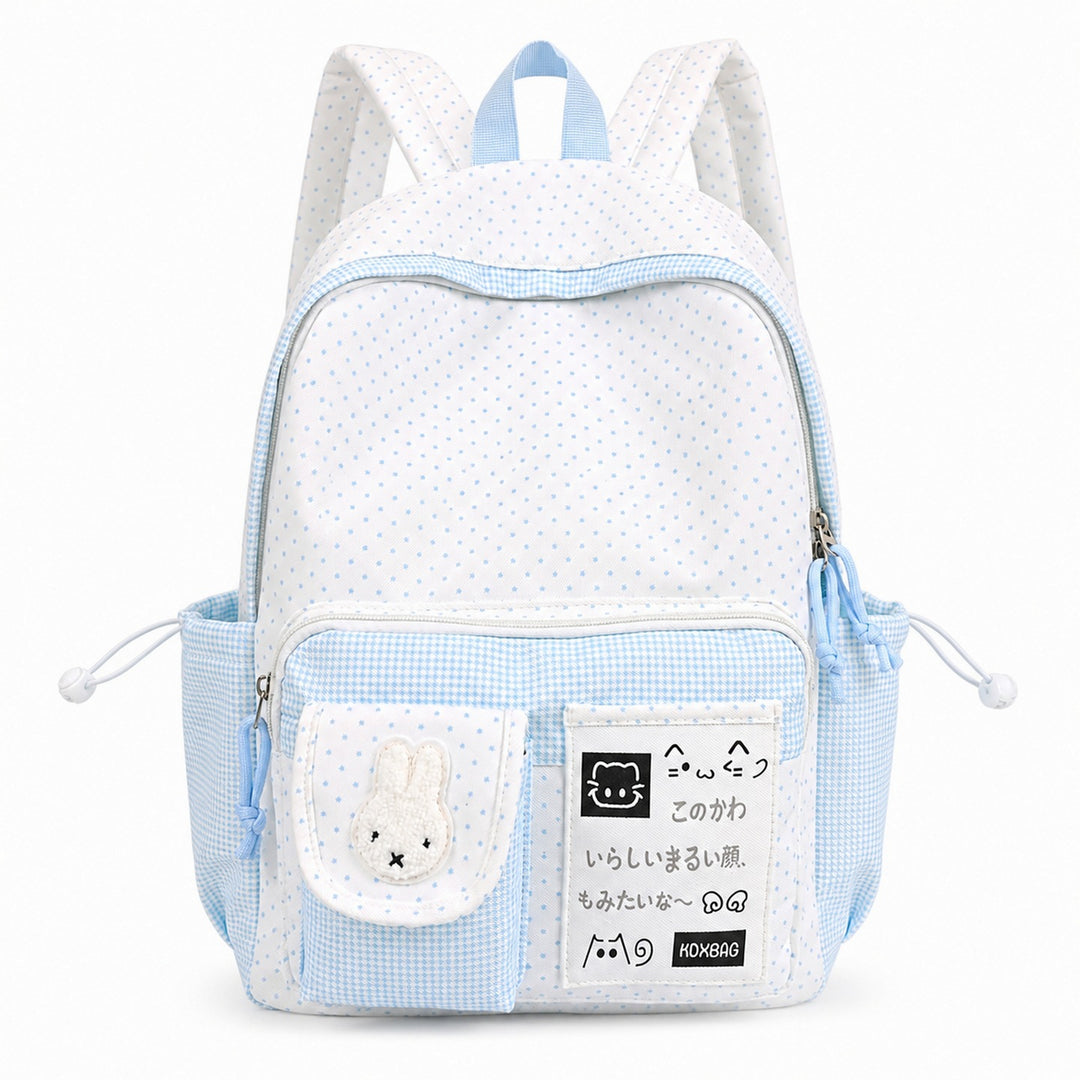 Verspielt gepunkteter Rucksack Karnz