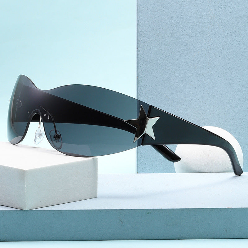 Damen Sportliche Fashion-Sonnenbrille mit schützendem UV-Schutz Karnz