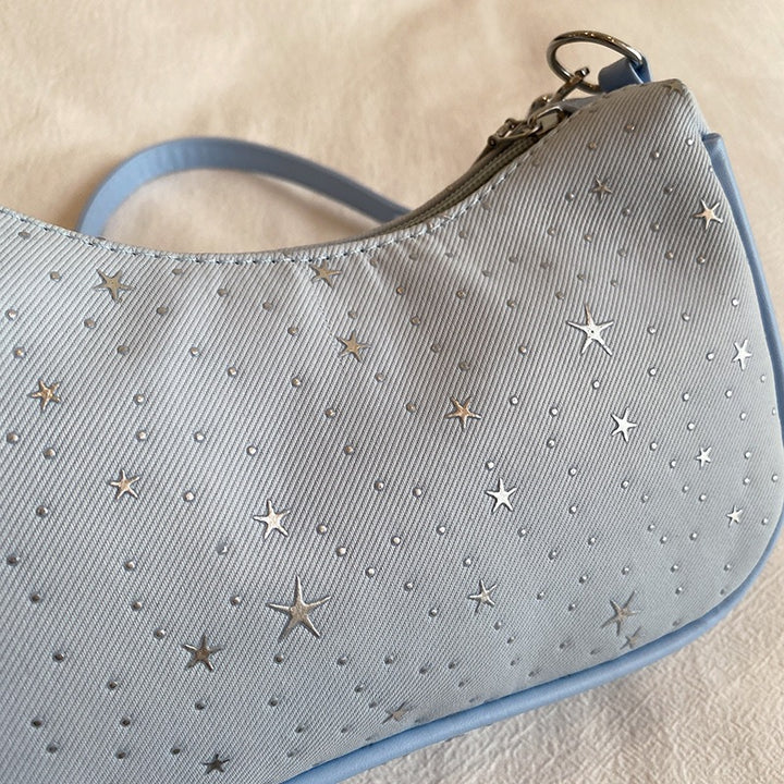 Sternenmuster Abend Handtasche