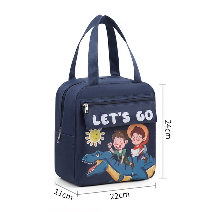 Cartoon-Themen Isolierte Lunch Tasche Karnz