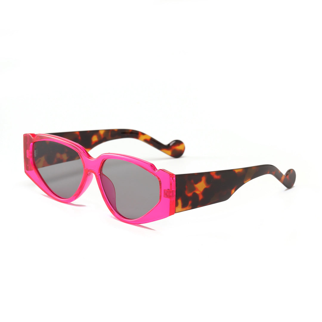 Damen Fashion-Sonnenbrille mit innovativem Rahmen und schützendem UV-Schutz Karnz
