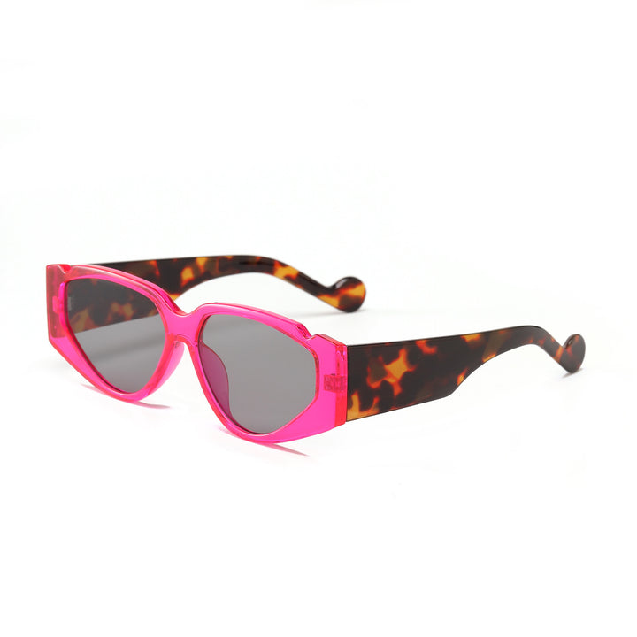 Damen Fashion-Sonnenbrille mit innovativem Rahmen und schützendem UV-Schutz Karnz