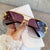Damen Couture Sonnenbrille im eleganten geometrischen Design Karnz
