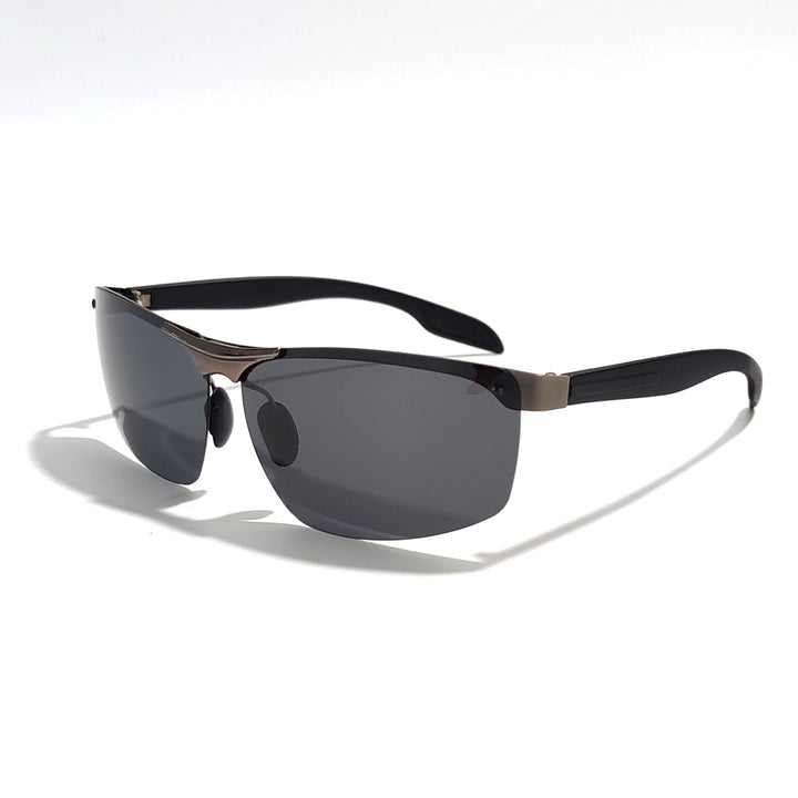 Herren sportliche Sonnenbrille mit ergonomischem Design und UV-Schutz Karnz