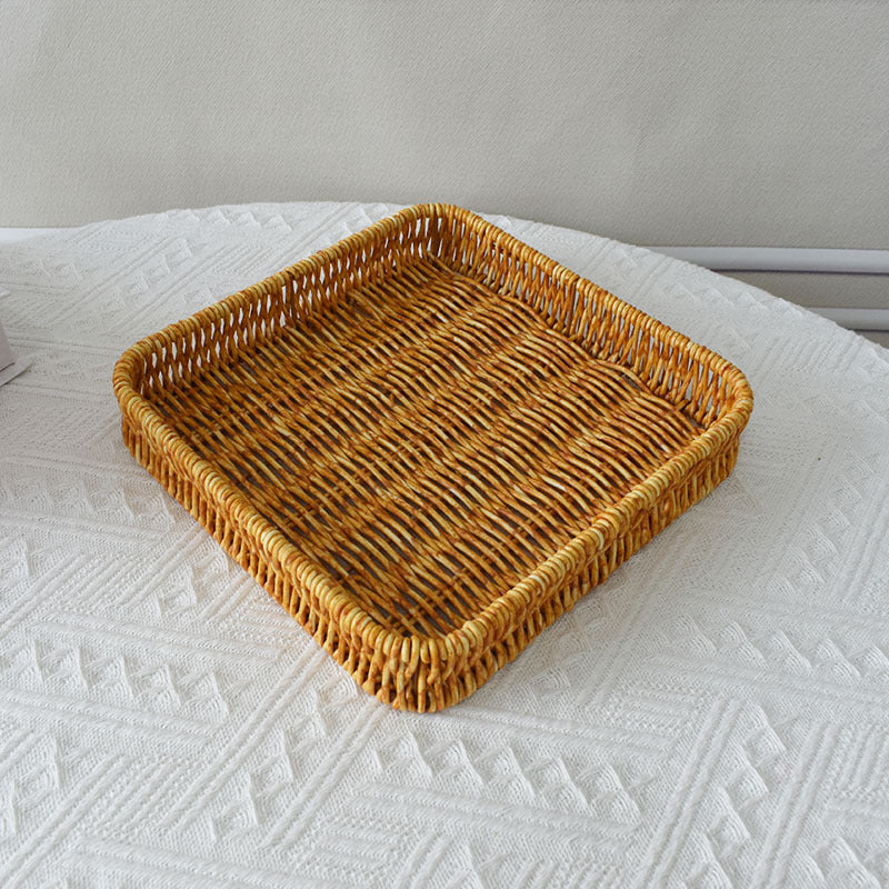 Elegante handgewebte Servierplatte Karnz