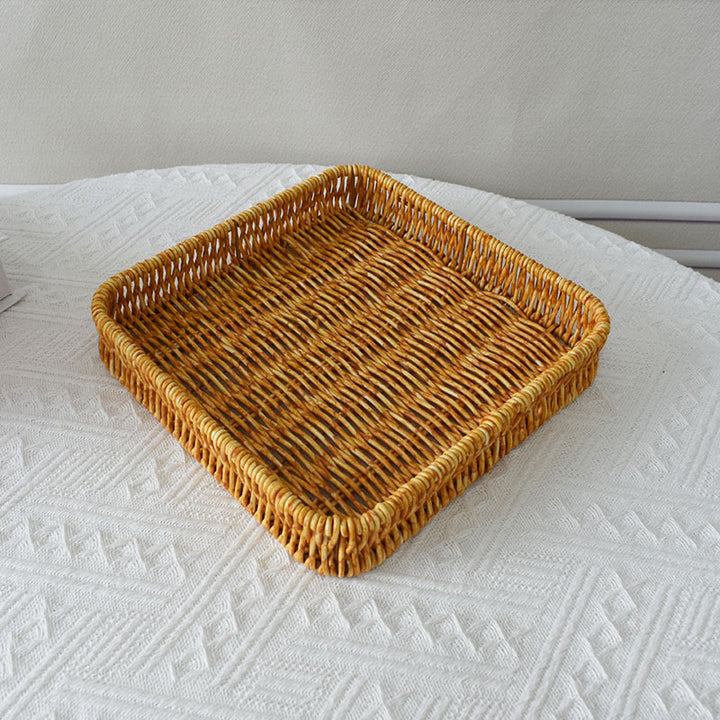 Elegante handgewebte Servierplatte Karnz