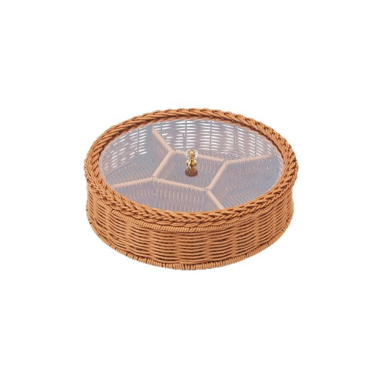 Elegante Holzservierplatte Karnz