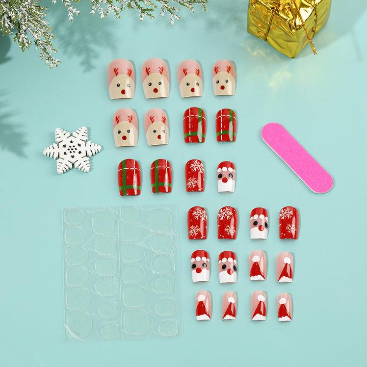 Weihnachtskunstnägel Karnz