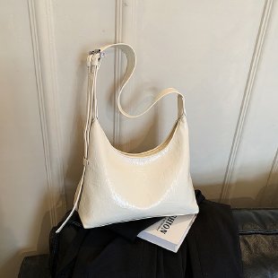 Weiche Leder Minimalistische Hobo-Tasche Karnz