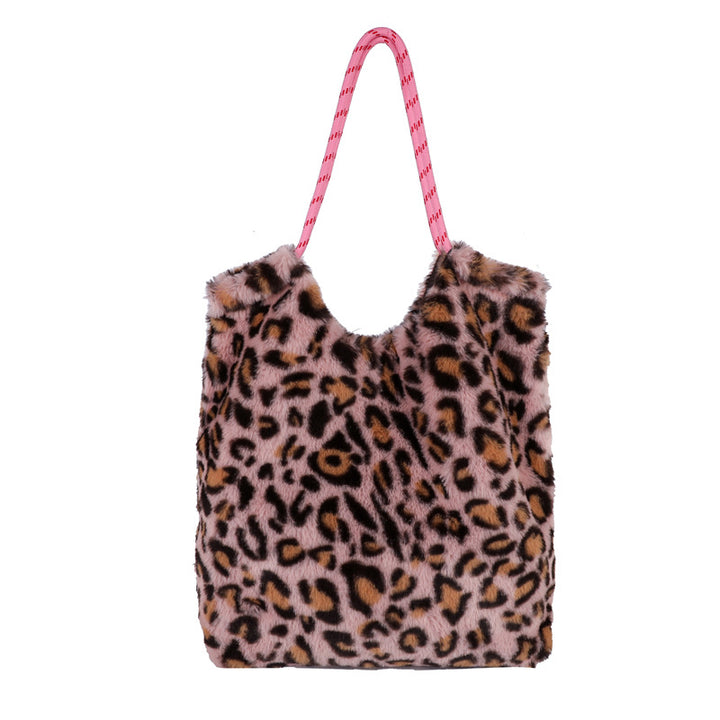 Tierdruck Kunstpelz Tasche