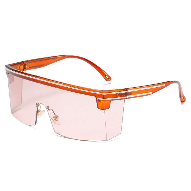 Damen Sportliche Sonnenbrille mit futuristischem Design und störungsfreiem Sichtfeld Karnz