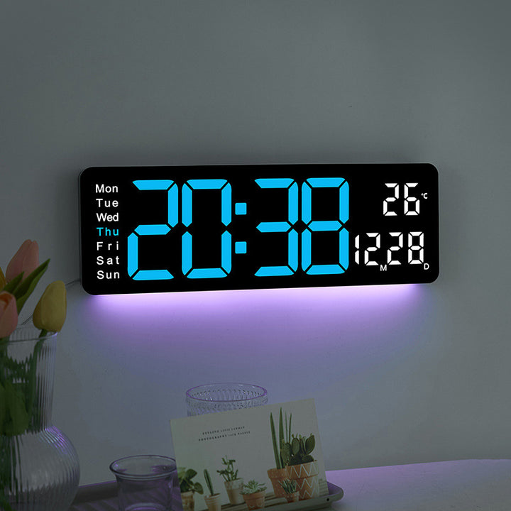 Digitaler LED-Wecker mit Temperatur- und Wochentagsanzeige Karnz