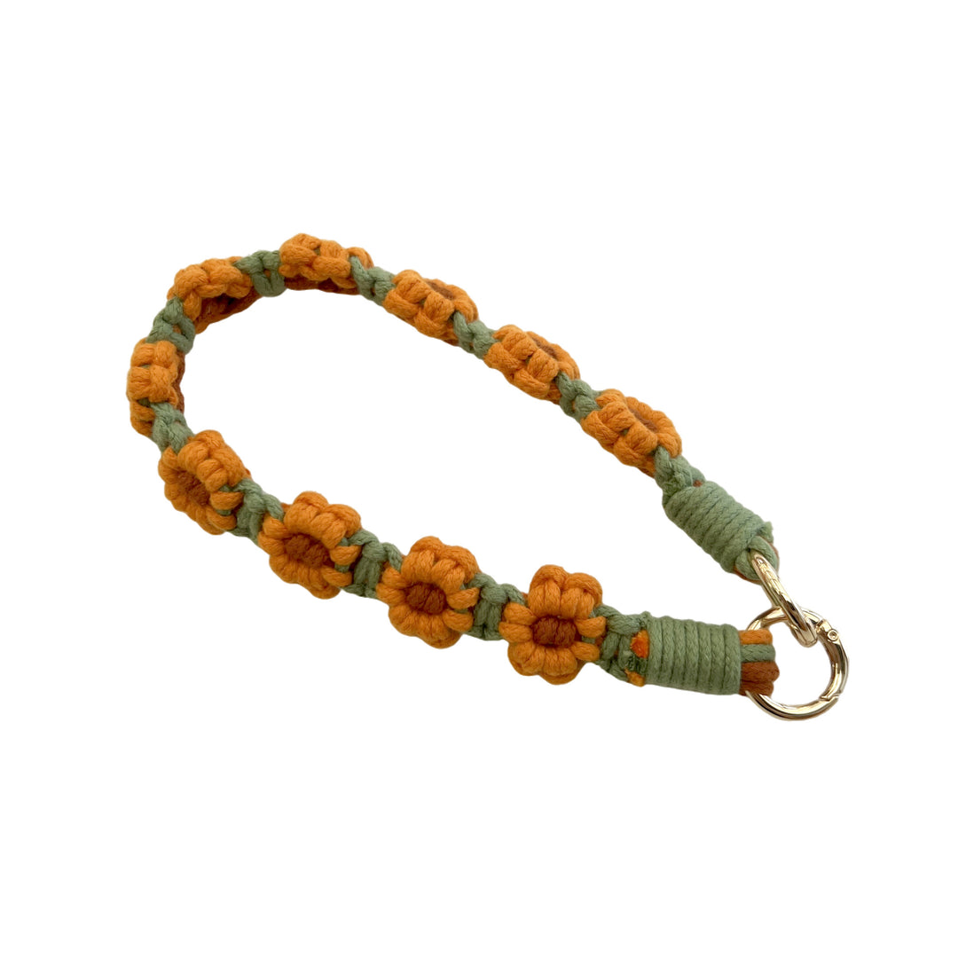 Blumenmuster Schlüsselanhänger Halter Karnz