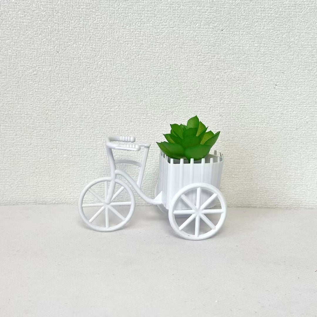 Dekorativer Fahrrad-Blumentopf für die Inneneinrichtung