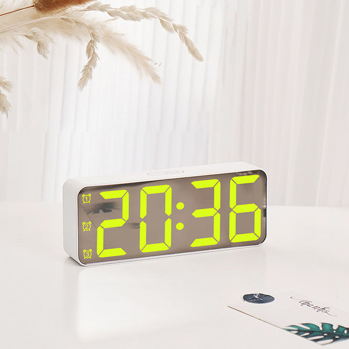 Digitaler Wecker mit Großem Led-Display und Multifunktionalen Einstellungen Karnz