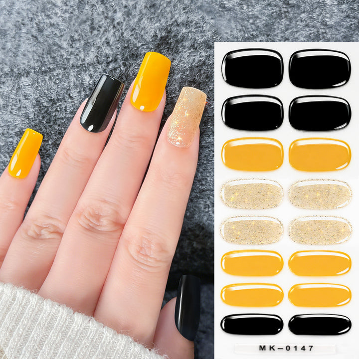 Premium Glänzende Gel-Nagelspitzen Set
