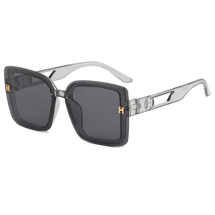 Damen moderne quadratische Sonnenbrille mit elegantem Design Karnz