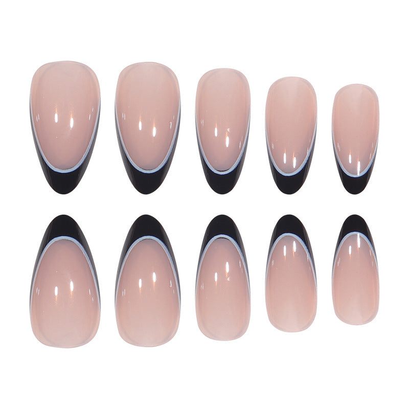 Elegante französische Tipp Nagelverlängerungen Karnz