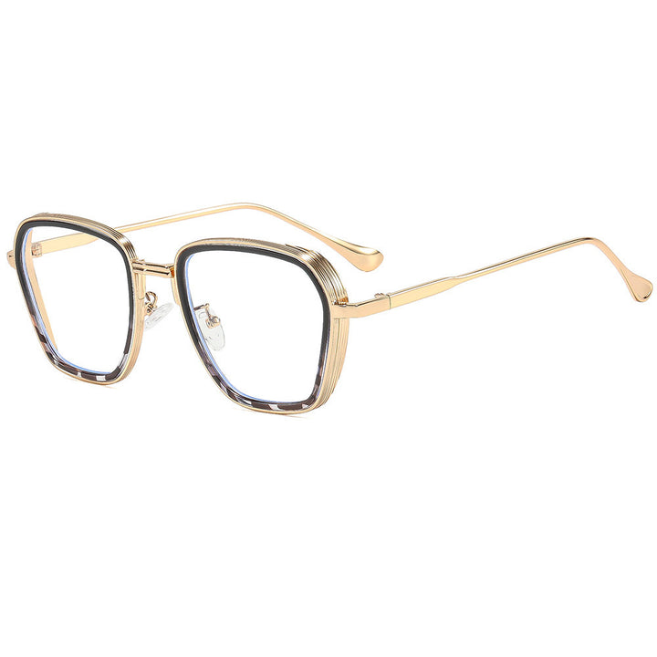 Damen Designer-Sonnenbrille im modernen quadratischen Rahmen Karnz