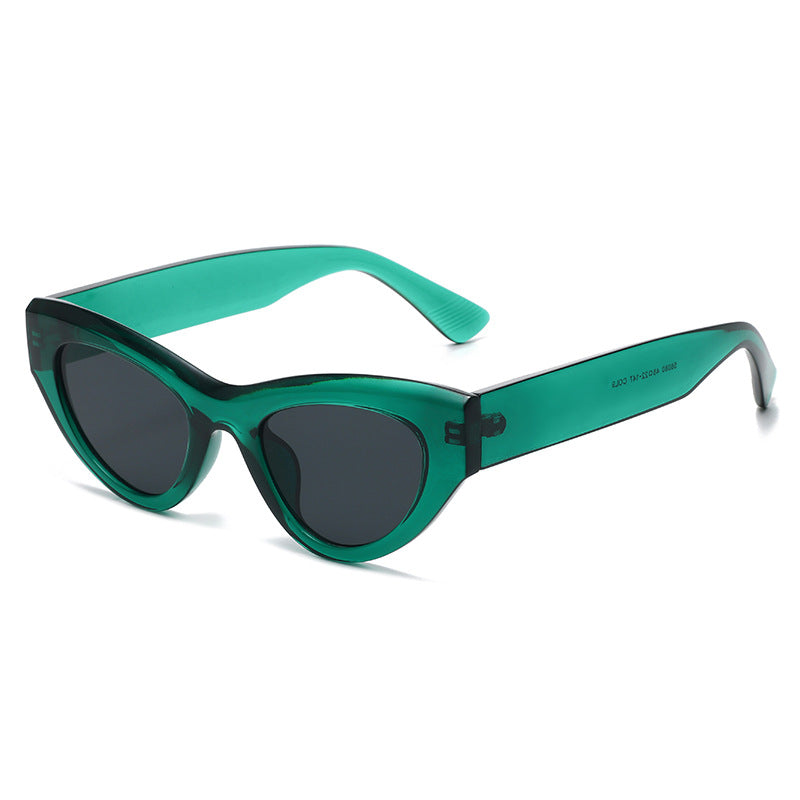 Damen modische Sonnenbrille im trendigen Cat-Eye-Stil Karnz