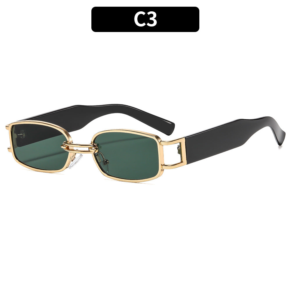 Stylische Rechteckige Rahmenbrille