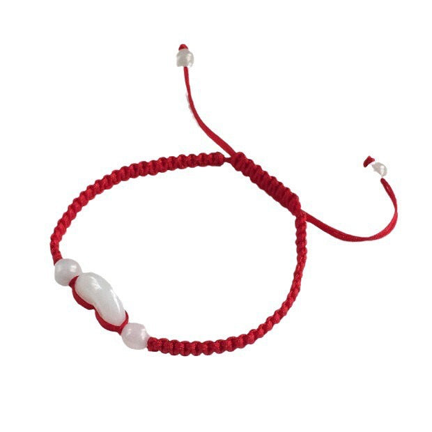 Verstellbares Makramee Perlenarmband Karnz